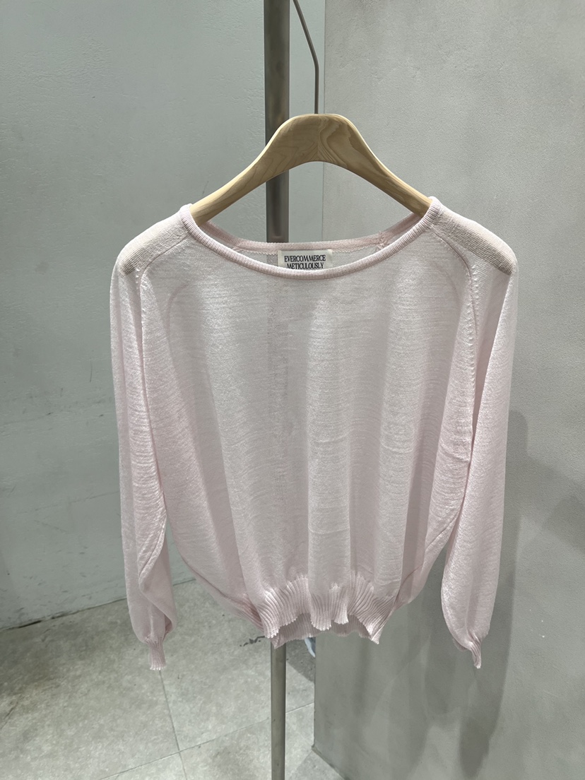 EVERCOMMERCE METICULOUSLY DESIGNED韓國直郵實拍女士新品26春夏針織衫EVERCOMMERCE METICULOUSLY DESIGNED針織衫圖色2