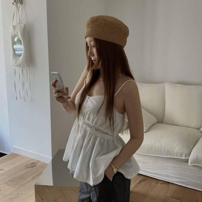 MADE-P韓國東大門直郵女士新品推薦休閑時尚職業襯衫蕾絲衫MADE-P襯衫/蕾絲衫