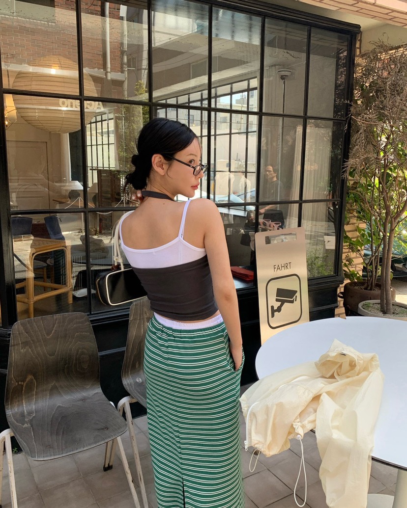 REVE CITE-L韓國代購女士新款熱賣休閑人氣26春夏時尚長裙REVE CITE-L長裙