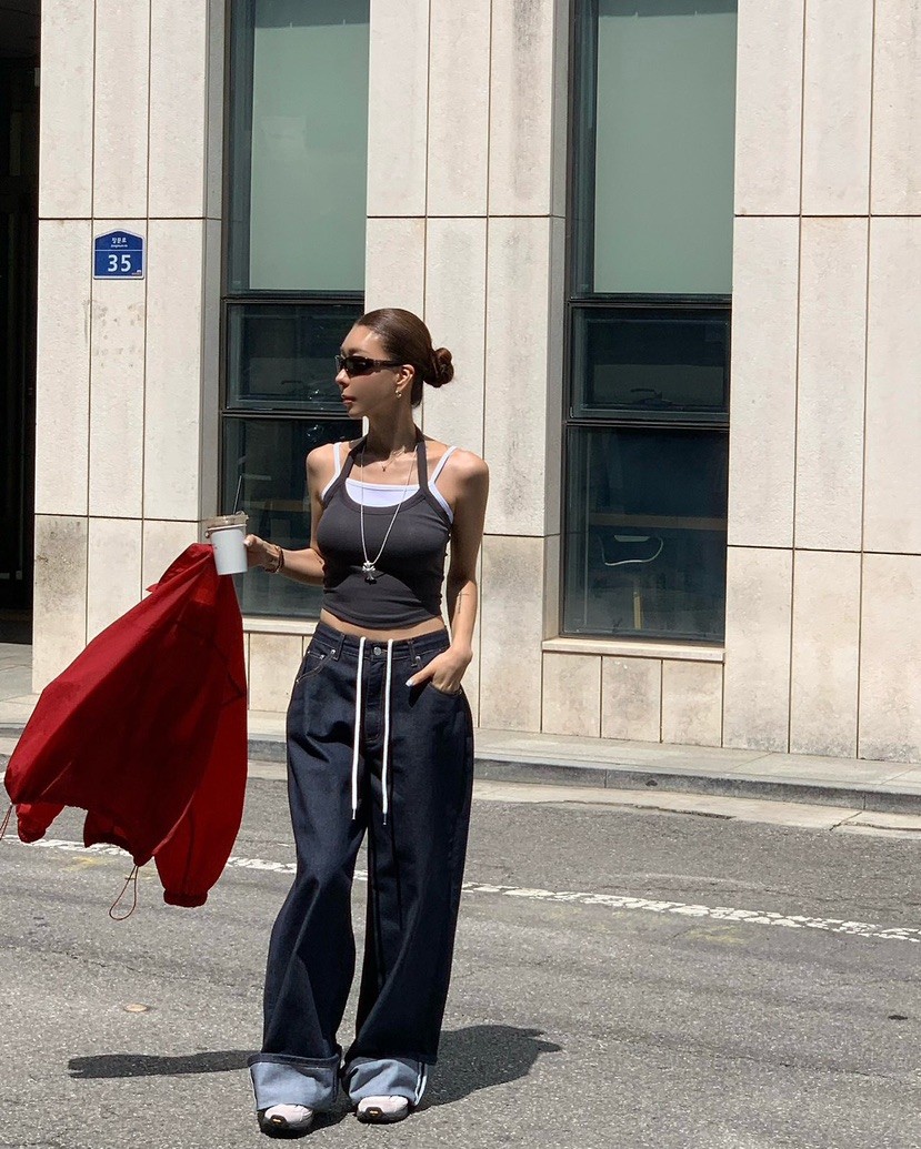 REVE CITE-L韓國直郵實拍女裝新品26春夏職業時尚吊帶背心REVE CITE-L吊帶/背心