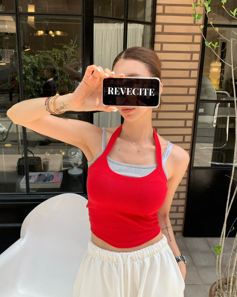 REVE CITE-L韓國直郵實拍女裝新品26春夏職業時尚吊帶背心REVE CITE-L吊帶/背心