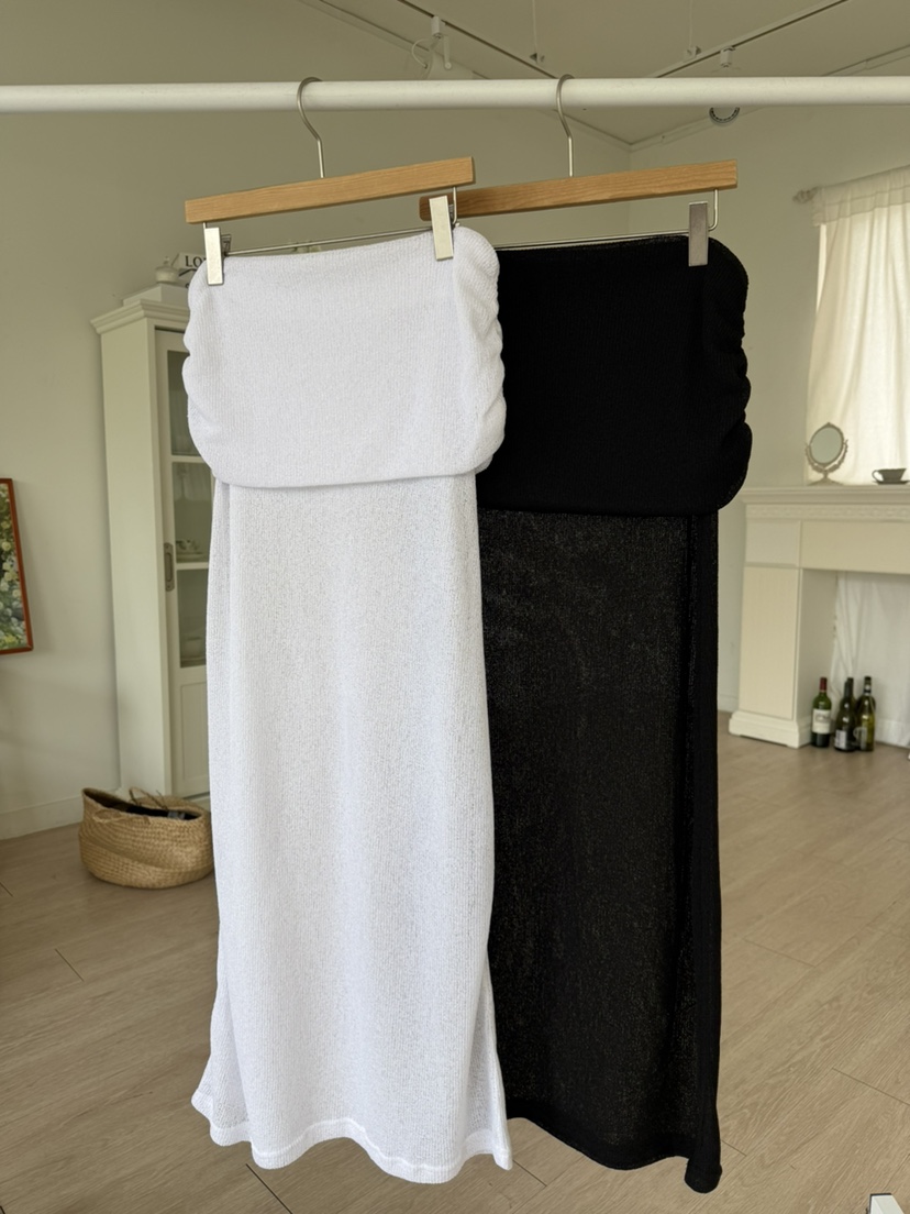 SOLAR韓國東大門直郵女裝新款26春夏熱賣休閑時尚長裙亞麻SOLAR長裙