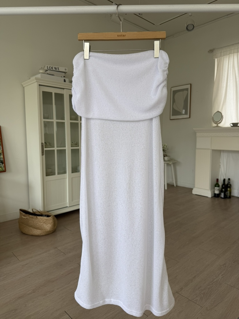 SOLAR韓國東大門直郵女裝新款26春夏熱賣休閑時尚長裙亞麻SOLAR長裙圖色1