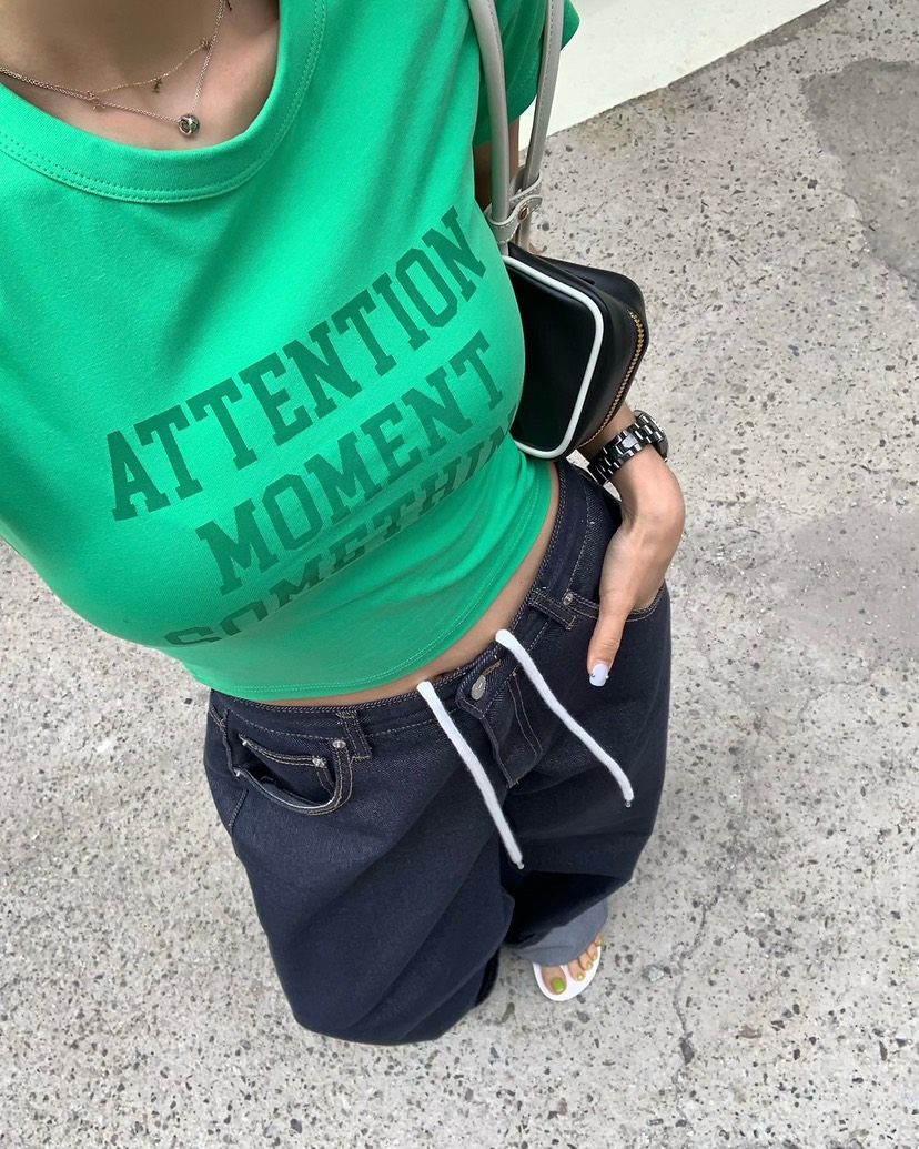 REVE CITE-L韓國東大門直郵女士新品休閑熱賣時尚26春夏T恤REVE CITE-LT恤