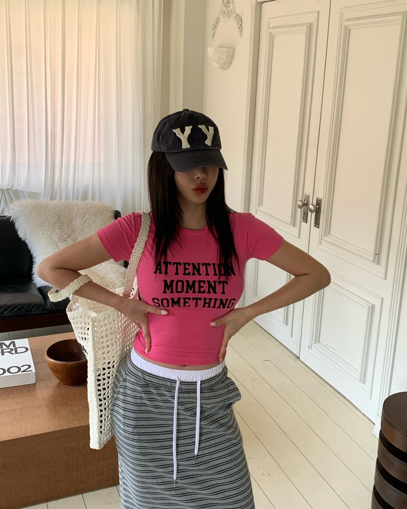 REVE CITE-L韓國東大門直郵女士新品休閑熱賣時尚26春夏T恤REVE CITE-LT恤