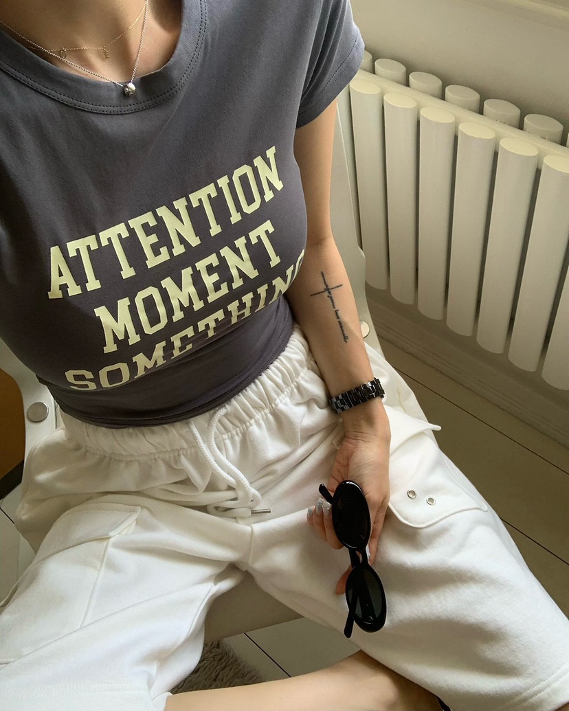 REVE CITE-L韓國東大門直郵女士新品休閑熱賣時尚26春夏T恤REVE CITE-LT恤