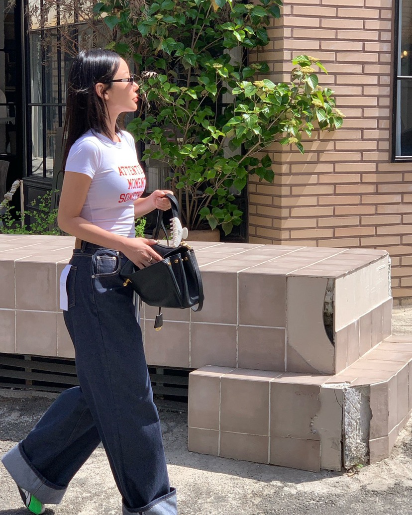 REVE CITE-L韓國東大門直郵女士新品休閑熱賣時尚26春夏T恤REVE CITE-LT恤