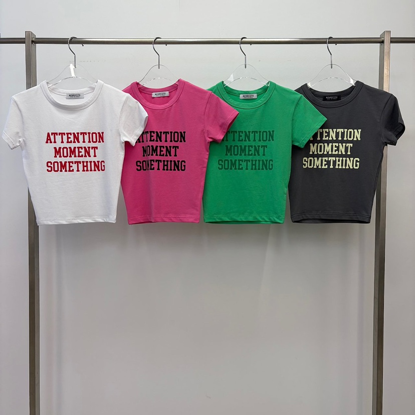 REVE CITE-L韓國東大門直郵女士新品休閑熱賣時尚26春夏T恤REVE CITE-LT恤