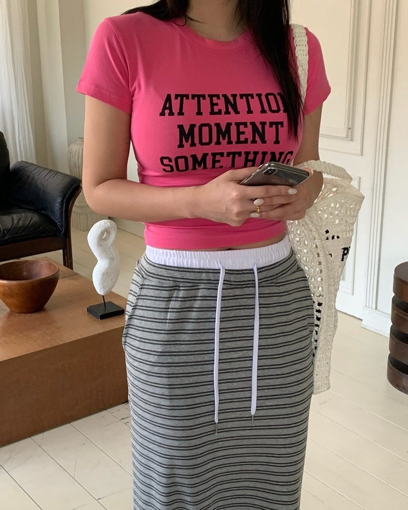 REVE CITE-L韓國東大門直郵女士新品休閑熱賣時尚26春夏T恤REVE CITE-LT恤圖色1