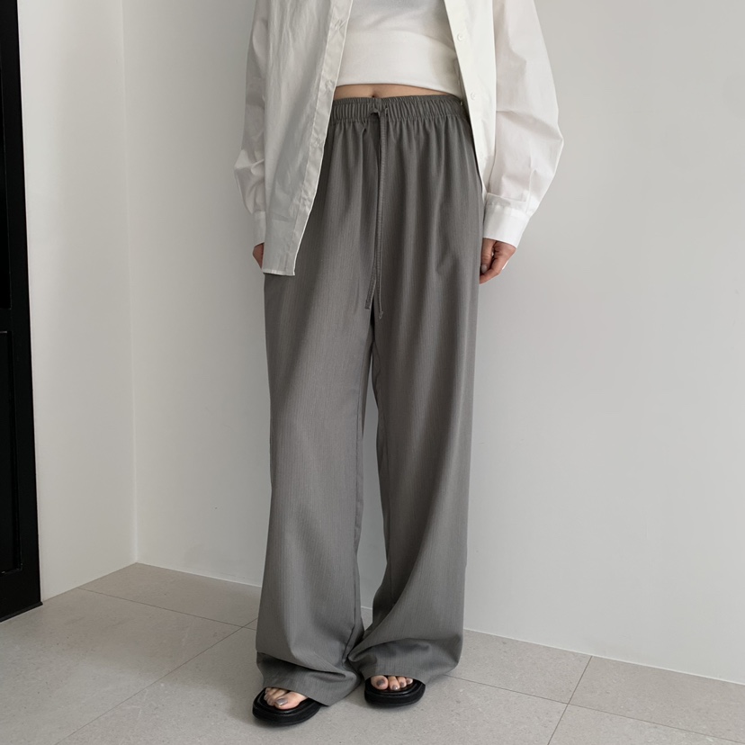 MOMENT韓國東大門直郵女裝新款時尚人氣26春夏職業休閑褲MOMENT/RECOVER休閑褲