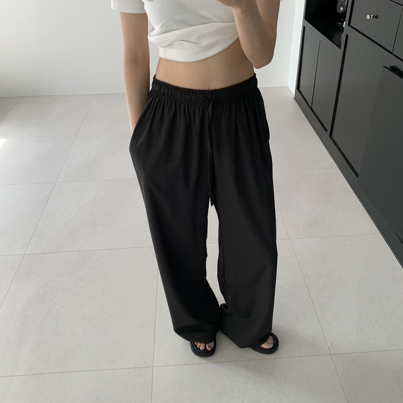 MOMENT韓國東大門直郵女裝新款時尚人氣26春夏職業休閑褲MOMENT/RECOVER休閑褲