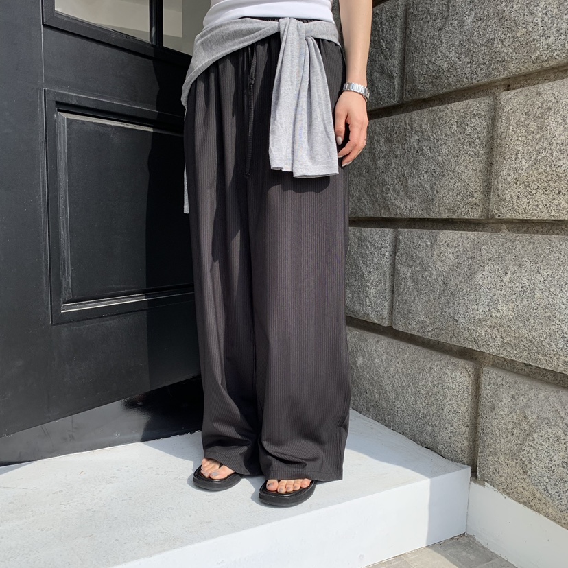 MOMENT韓國東大門直郵女裝新款時尚人氣26春夏職業休閑褲MOMENT/RECOVER休閑褲