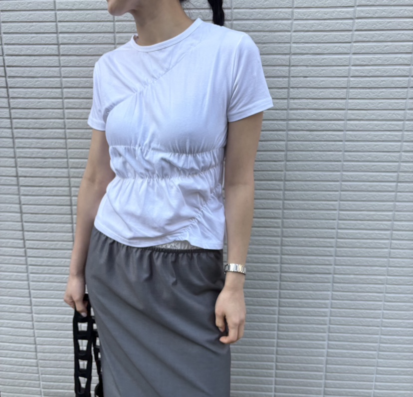 MOMENT韓國代購女士新款休閑推薦26春夏時尚職業熱賣人氣T恤MOMENT/RECOVERT恤