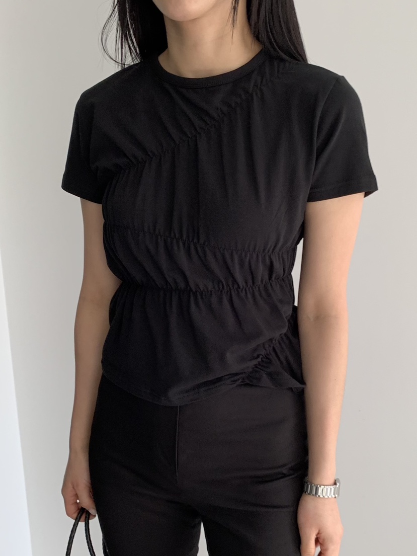 MOMENT韓國代購女士新款休閑推薦26春夏時尚職業熱賣人氣T恤MOMENT/RECOVERT恤圖色1