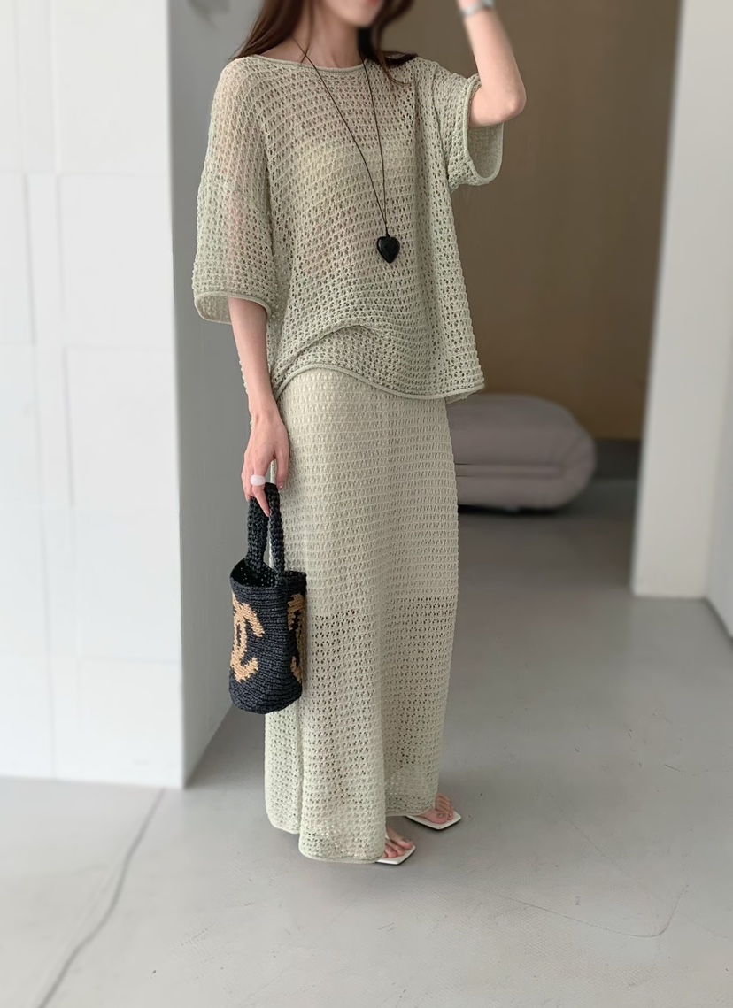 OLA韓國東大門代購女裝新品休閑熱賣人氣26春夏職業推薦套裝mellor/OLA套裝