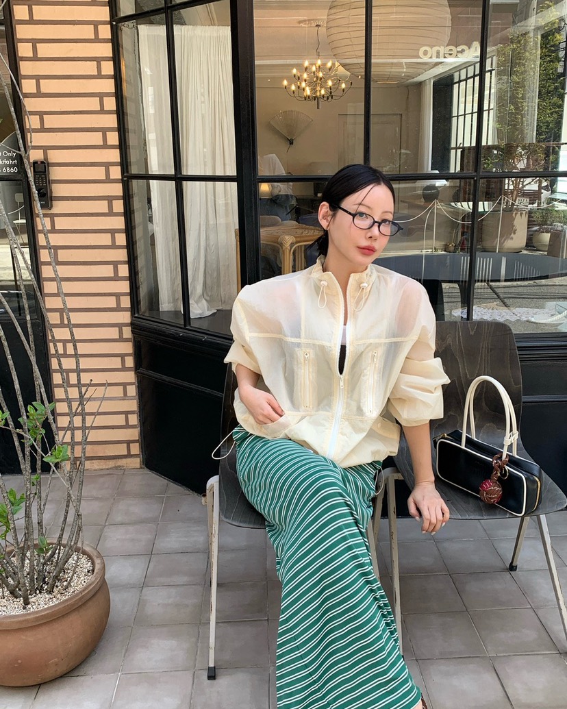 REVE CITE-L韓國直郵實拍女裝新品休閑人氣26春夏夾克拉鏈REVE CITE-L夾克