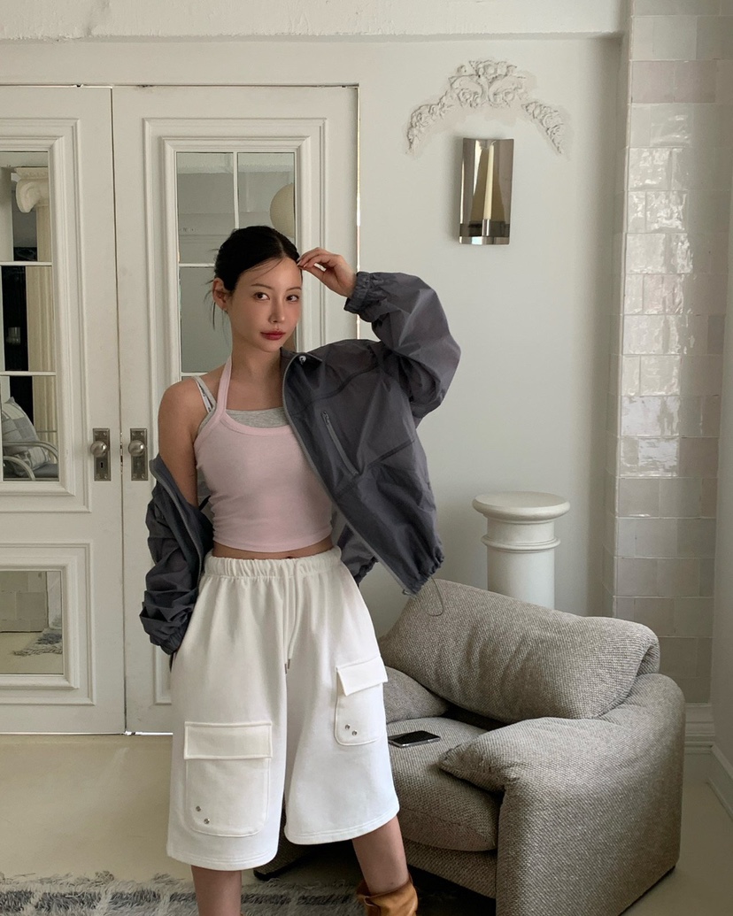 REVE CITE-L韓國直郵實拍女裝新品休閑人氣26春夏夾克拉鏈REVE CITE-L夾克