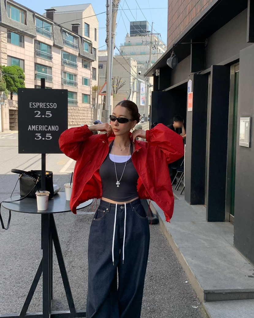 REVE CITE-L韓國直郵實拍女裝新品休閑人氣26春夏夾克拉鏈REVE CITE-L夾克圖色3