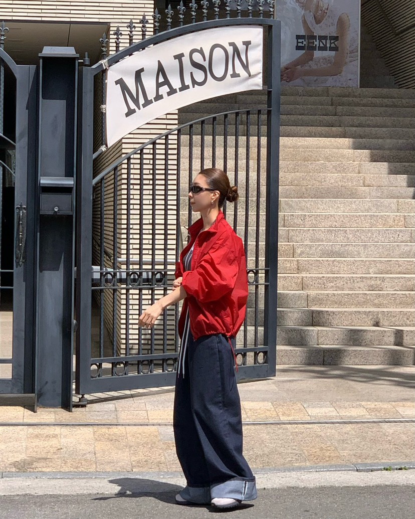 REVE CITE-L韓國東大門直郵女士新品熱賣推薦牛仔褲闊腿褲REVE CITE-L牛仔褲