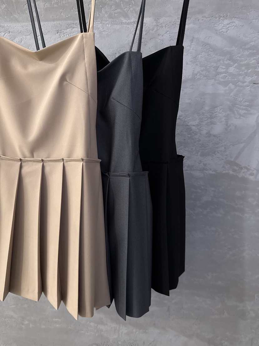 COME OPEN/HAPER韓國代購女裝新品休閑職業人氣連衣裙褶皺COME OPEN/HAPER連衣裙