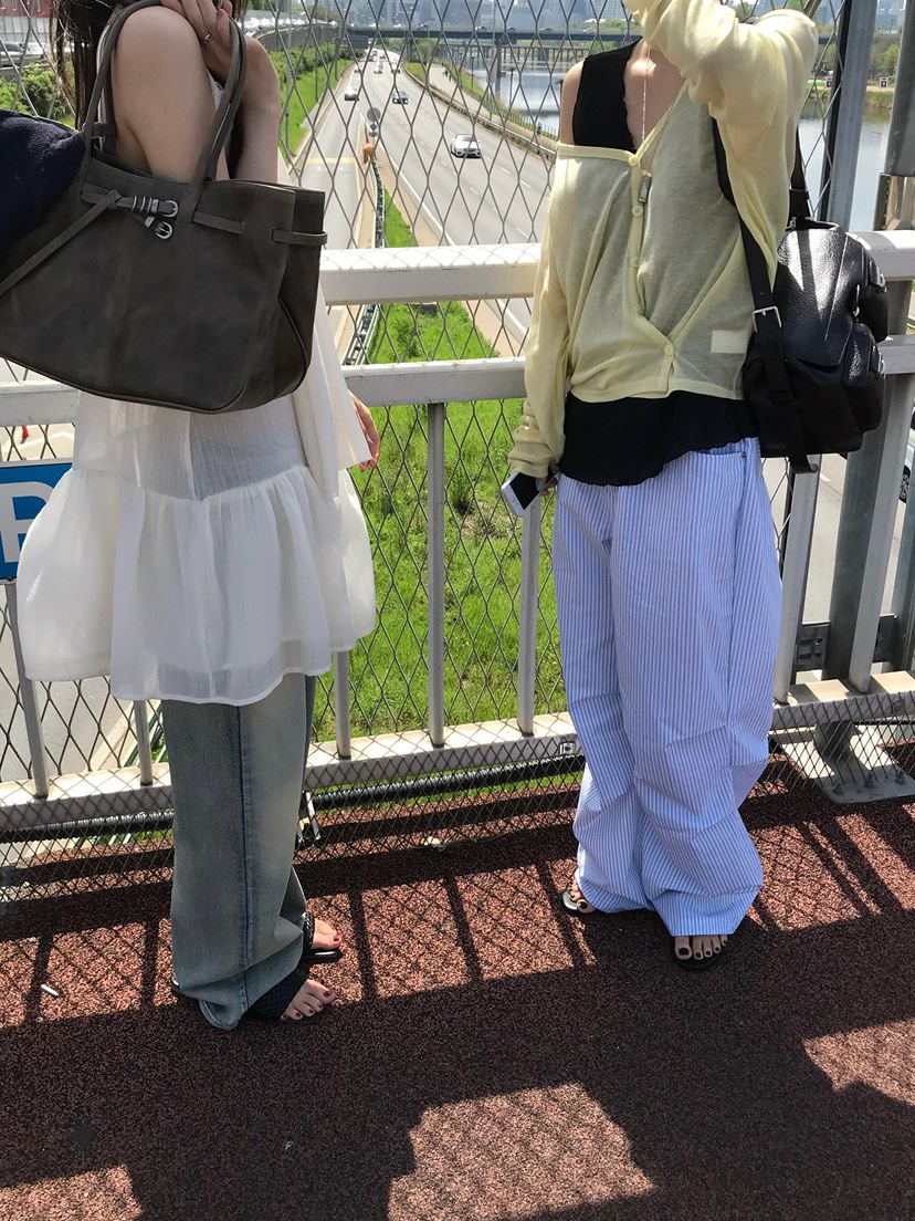 ESCHER韓國直郵實拍女士新品人氣26春夏時尚休閑推薦休閑褲ESCHER休閑褲