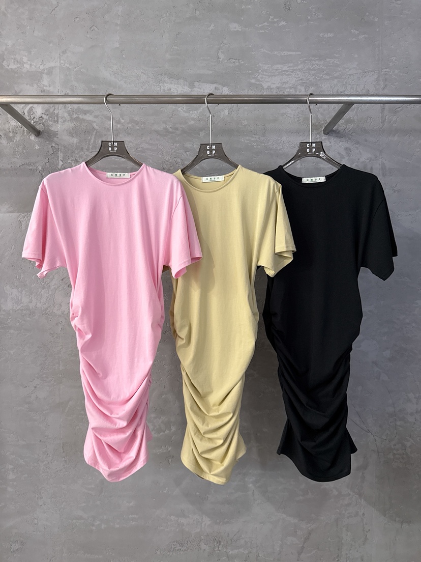 COME OPEN/HAPER韓國東大門直郵女裝新品推薦連衣裙褶皺COME OPEN/HAPER連衣裙