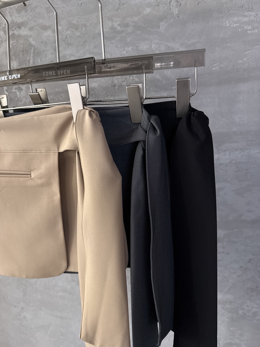 COME OPEN/HAPER韓國代購女裝新品26春夏腰帶雙口袋腰帶COME OPEN/HAPER腰帶