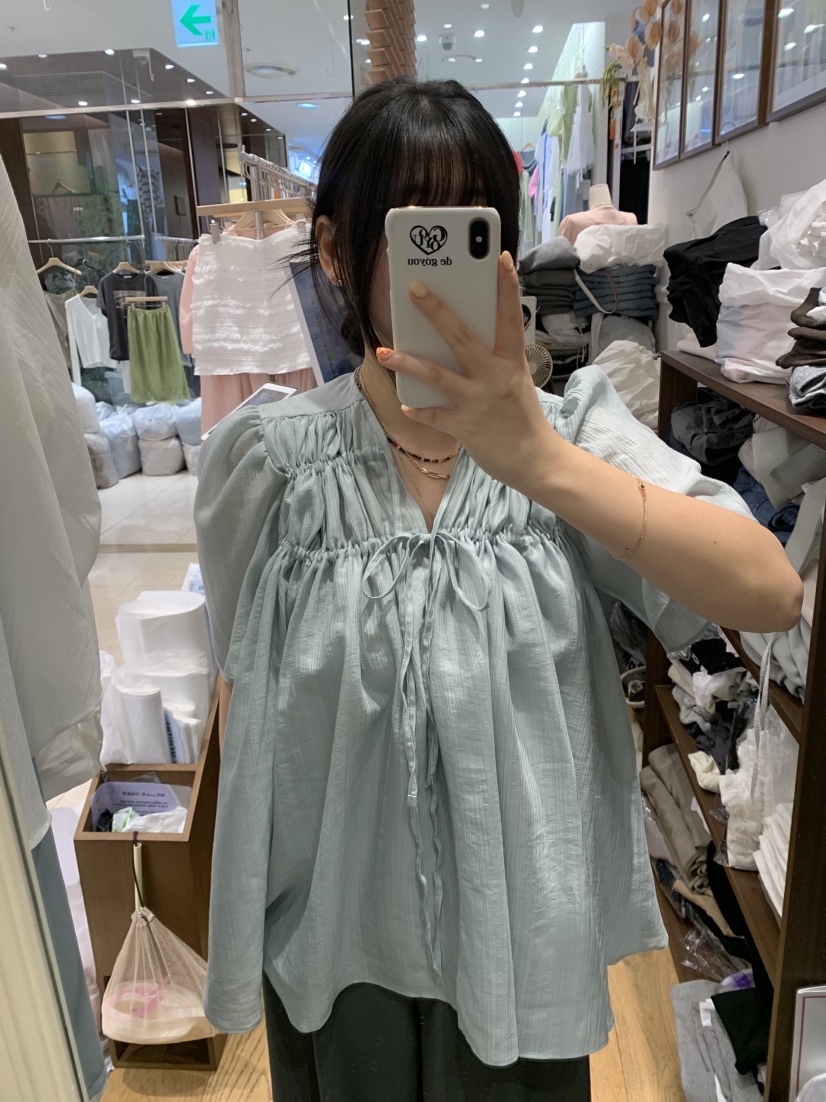 DE GO YOU韓國東大門代購女裝新款推薦人氣職業襯衫蕾絲衫DE GO YOU襯衫/蕾絲衫