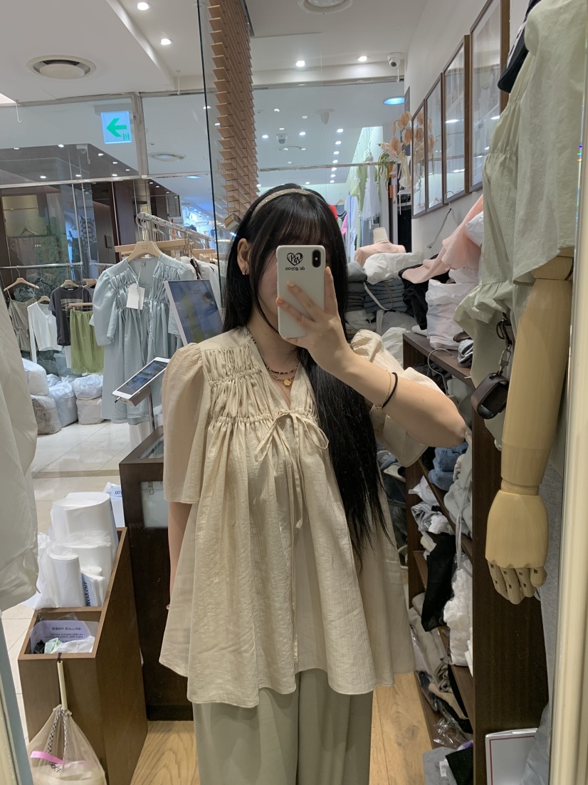 DE GO YOU韓國東大門代購女裝新款推薦人氣職業襯衫蕾絲衫DE GO YOU襯衫/蕾絲衫