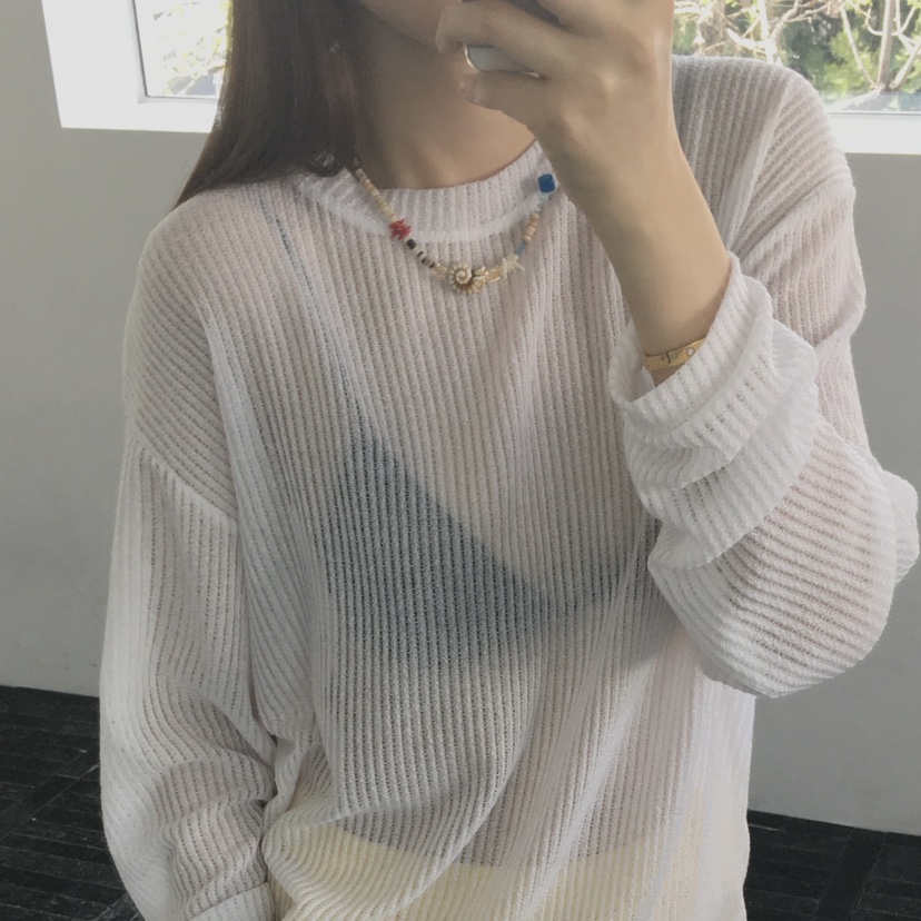 MADE-P韓國代購女裝新款休閑推薦職業26春夏人氣長袖T恤MADE-P長袖T恤