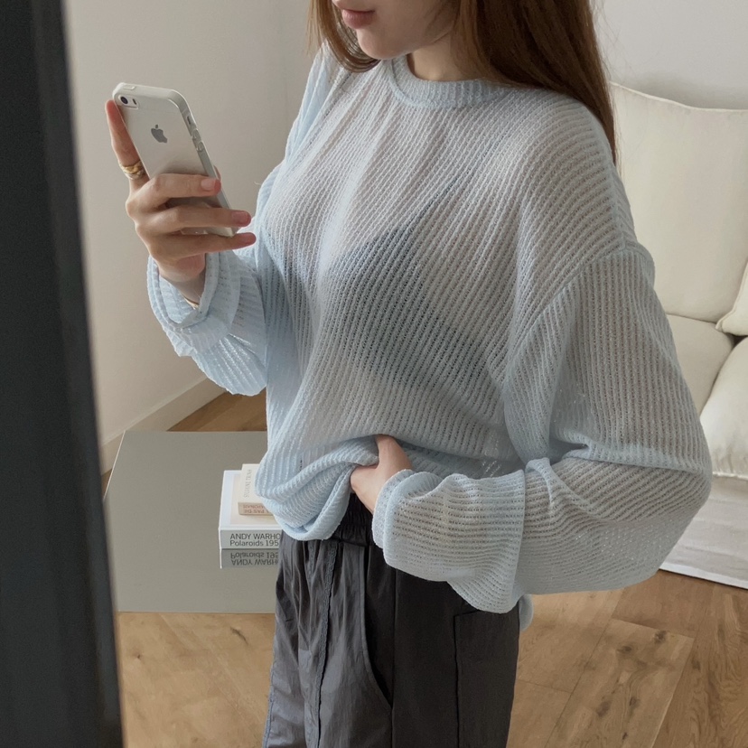 MADE-P韓國代購女裝新款休閑推薦職業26春夏人氣長袖T恤MADE-P長袖T恤