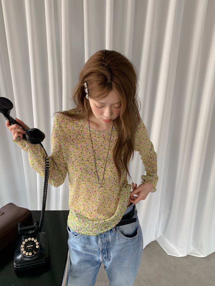 MAISONDEGLORY韓國代購女裝新品26春夏熱賣推薦人氣長袖T恤MAISON DE GLORY長袖T恤