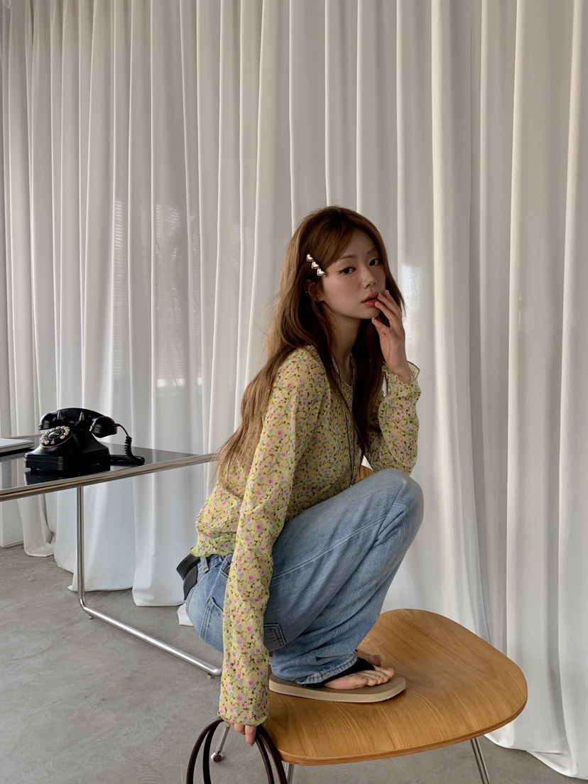 MAISONDEGLORY韓國代購女裝新品26春夏熱賣推薦人氣長袖T恤MAISON DE GLORY長袖T恤