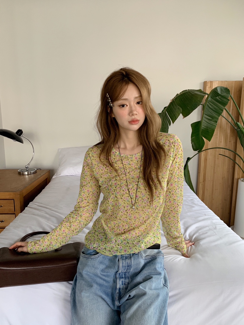 MAISONDEGLORY韓國代購女裝新品26春夏熱賣推薦人氣長袖T恤MAISON DE GLORY長袖T恤