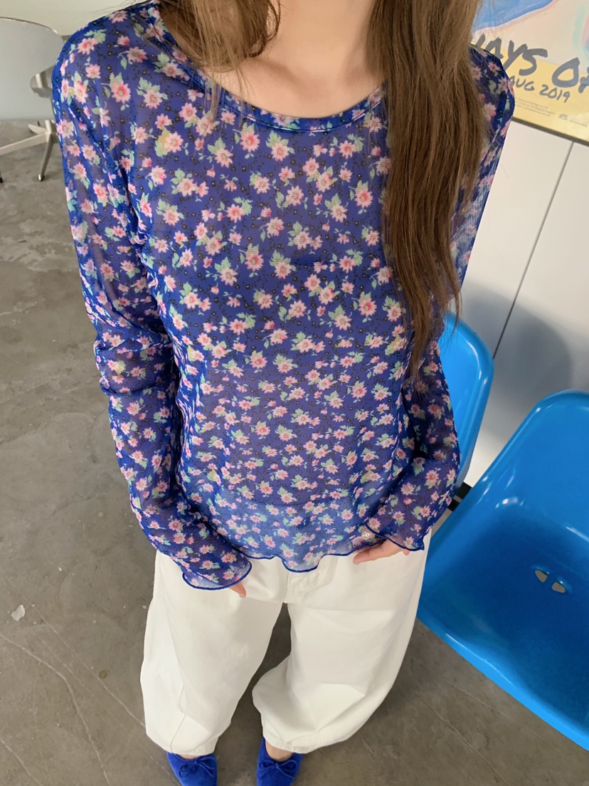 MAISONDEGLORY韓國代購女裝新品26春夏熱賣推薦人氣長袖T恤MAISON DE GLORY長袖T恤圖色2