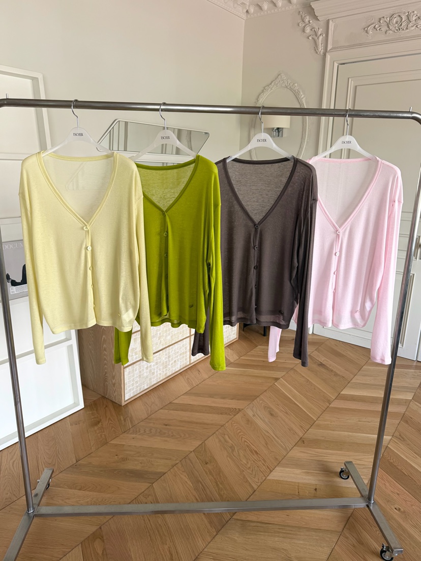 ESCHER韓國直郵實拍女士新款推薦熱賣職業26春夏人氣針織衫ESCHER針織衫