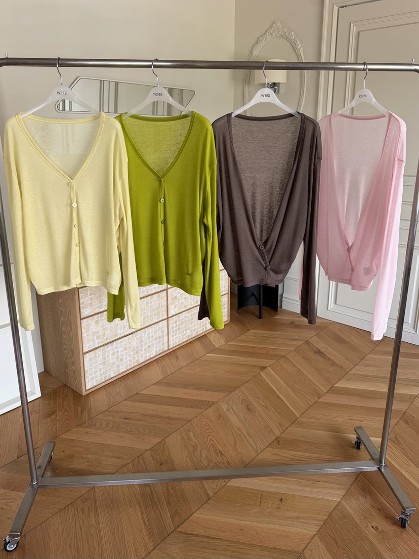 ESCHER韓國直郵實拍女士新款推薦熱賣職業26春夏人氣針織衫ESCHER針織衫