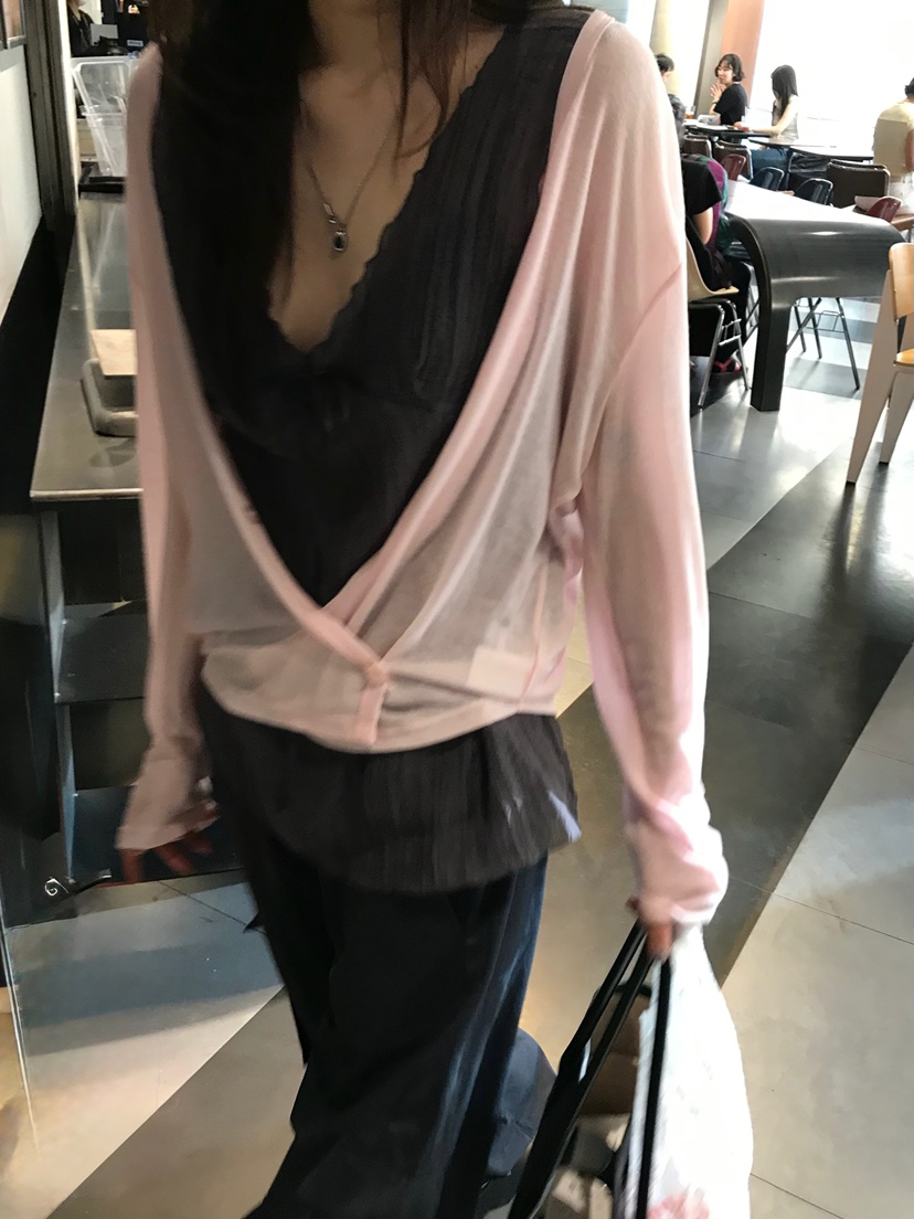 ESCHER韓國直郵實拍女士新款推薦熱賣職業26春夏人氣針織衫ESCHER針織衫