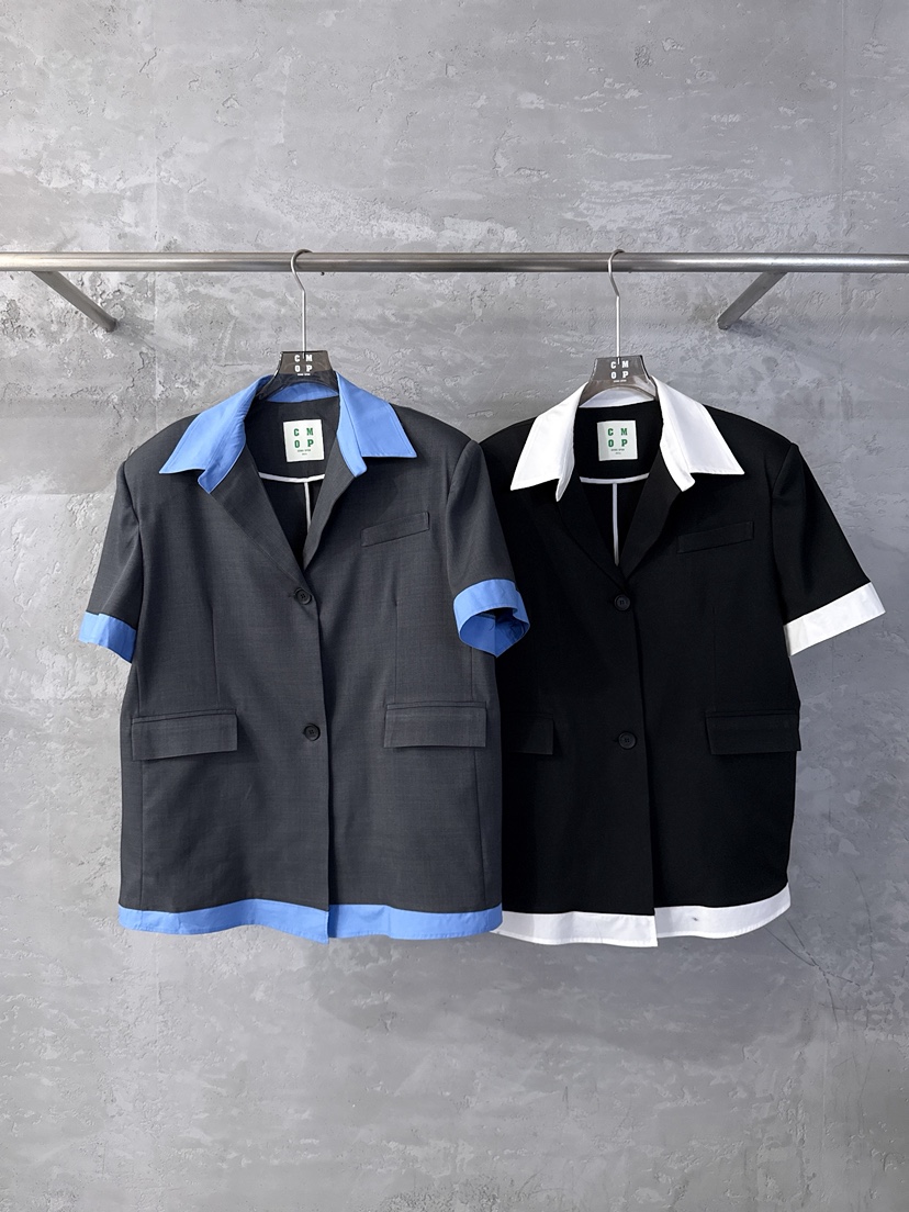 COME OPEN/HAPER韓國東大門代購女士新款人氣休閑夾克撞色COME OPEN/HAPER夾克