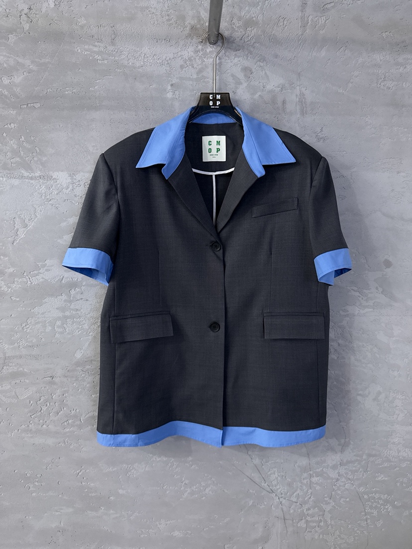 COME OPEN/HAPER韓國東大門代購女士新款人氣休閑夾克撞色COME OPEN/HAPER夾克圖色1