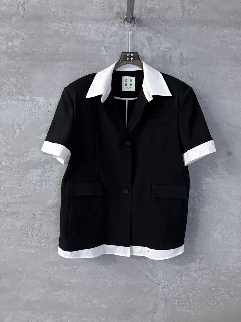 COME OPEN/HAPER韓國東大門代購女士新款人氣休閑夾克撞色COME OPEN/HAPER夾克圖色2