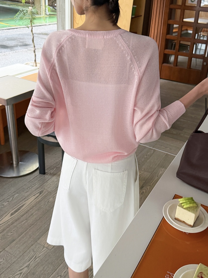 BLACK NOTE韓國東大門直郵女裝新款26春夏休閑職業針織衫BLACK NOTE針織衫