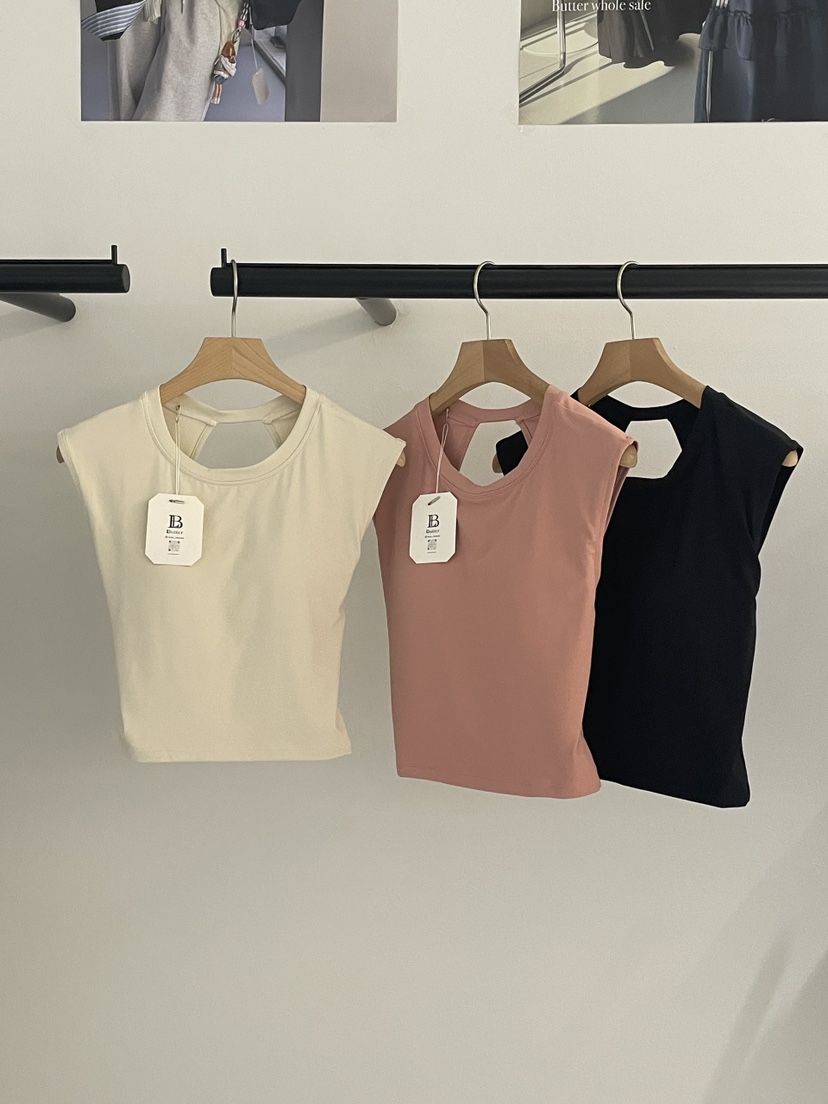 BUTTER-P韓國直郵實拍女裝新品人氣時尚26春夏推薦吊帶背心BUTTER-P吊帶/背心