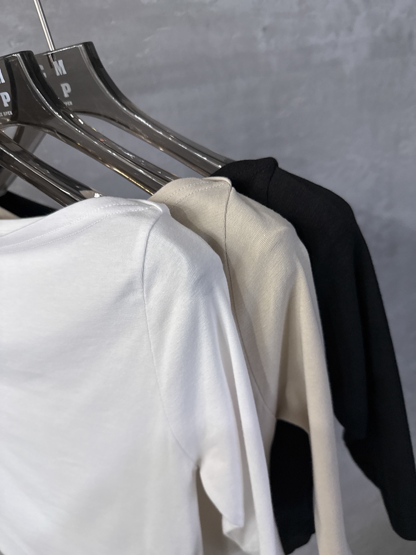 COME OPEN/HAPER韓國直郵實拍女裝新品26春夏T恤莫代爾短款COME OPEN/HAPERT恤