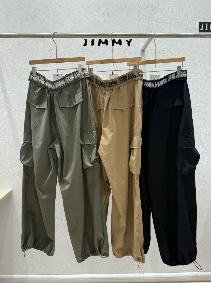 JIMMY韓國東大門直郵女士新款熱賣職業休閑26春夏休閑褲工裝褲JIMMY/REMAKE休閑褲