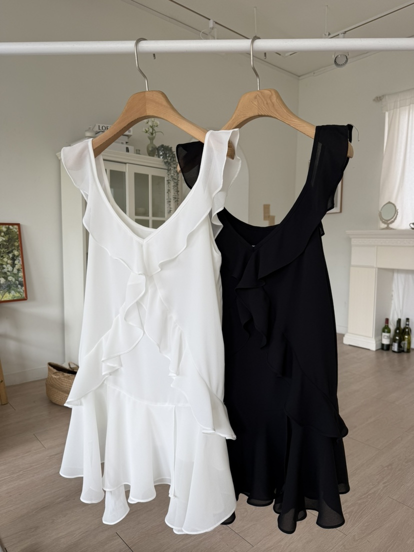 SOLAR韓國直郵實拍女裝新品26春夏職業熱賣人氣休閑連衣裙SOLAR連衣裙