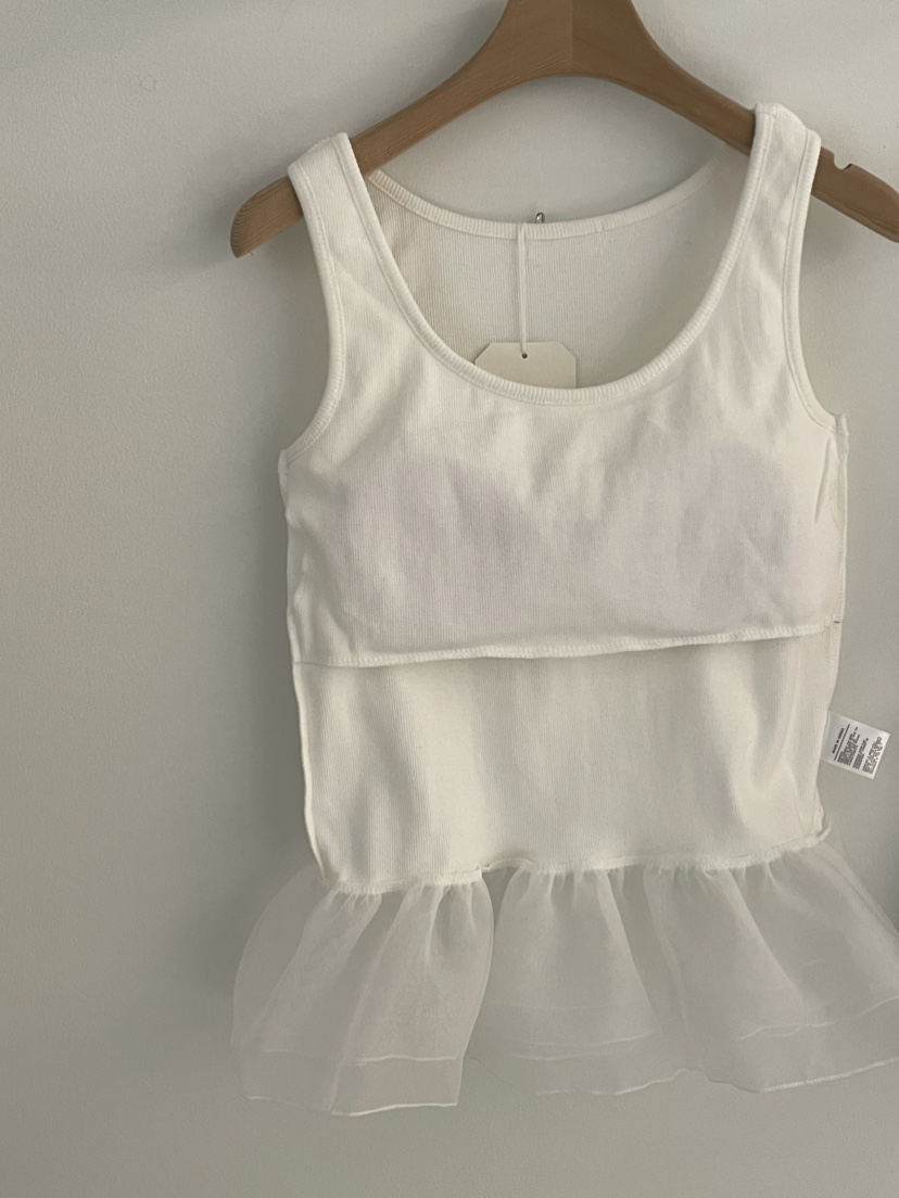 BUTTER-P韓國東大門直郵女裝新品26春夏職業休閑吊帶背心BUTTER-P吊帶/背心