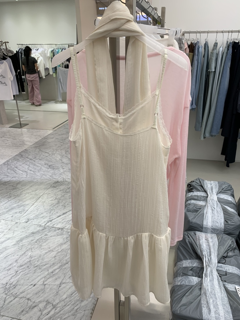 ESCHER韓國直郵女士新款時尚休閑26春夏推薦人氣職業連衣裙ESCHER連衣裙