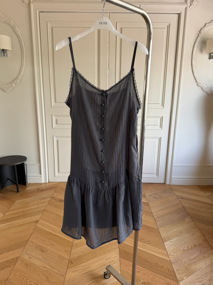 ESCHER韓國直郵女士新款時尚休閑26春夏推薦人氣職業連衣裙ESCHER連衣裙