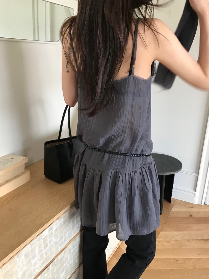 ESCHER韓國直郵女士新款時尚休閑26春夏推薦人氣職業連衣裙ESCHER連衣裙